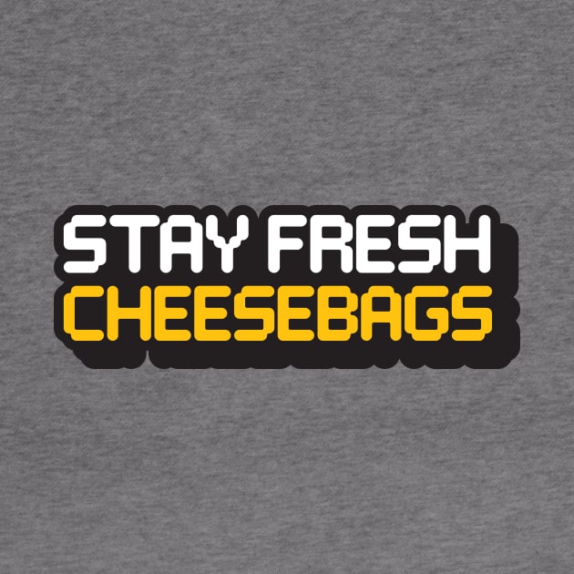Stay Fresh Cheese Bags (8-Bit - Light) by jepegdesign